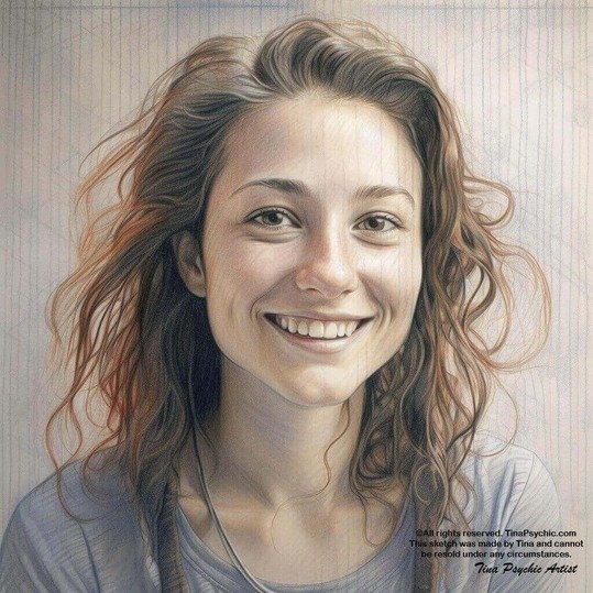 Tina Aldea Soulmate Sketch example portrait 8